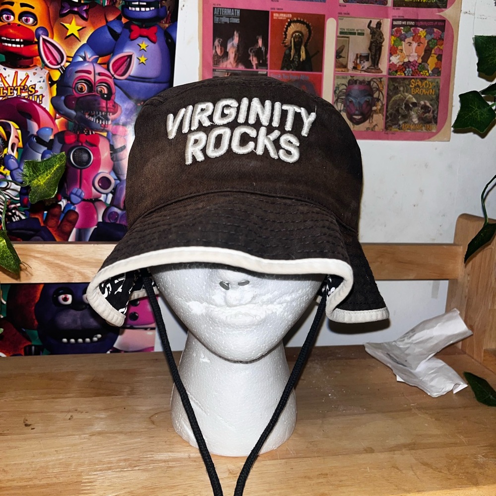 Virginity Rocks bucket hat